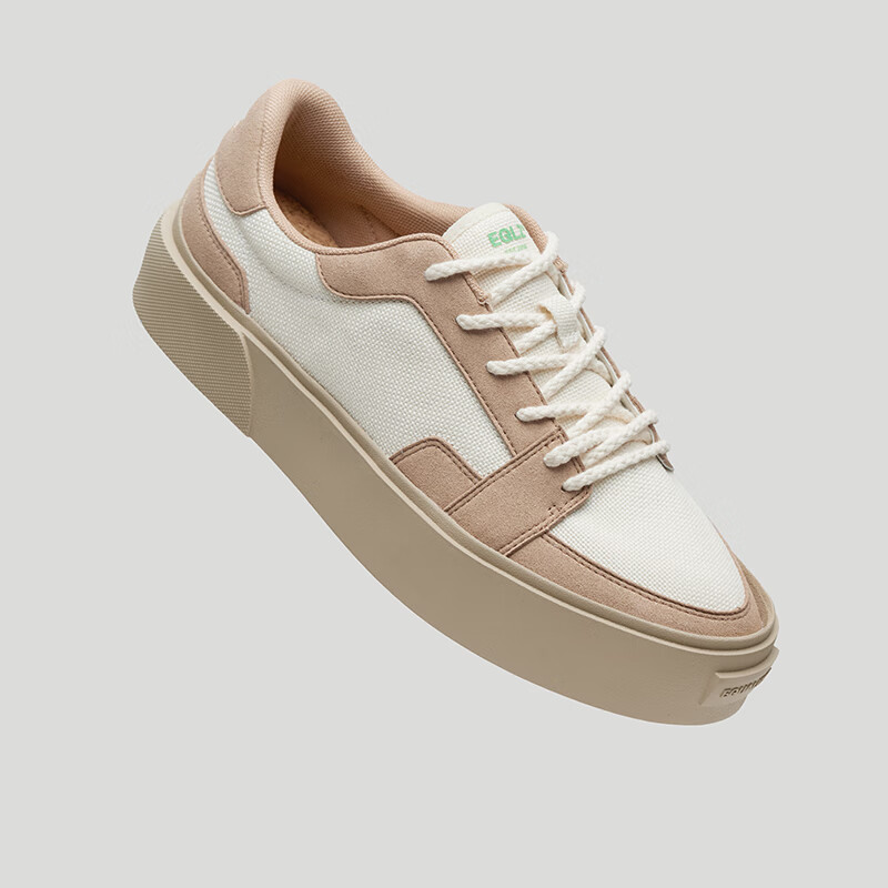 EQLZ官方 FAULT 25 低帮反硫化错版鞋板鞋男女同款休闲鞋无中生有 摩卡 43