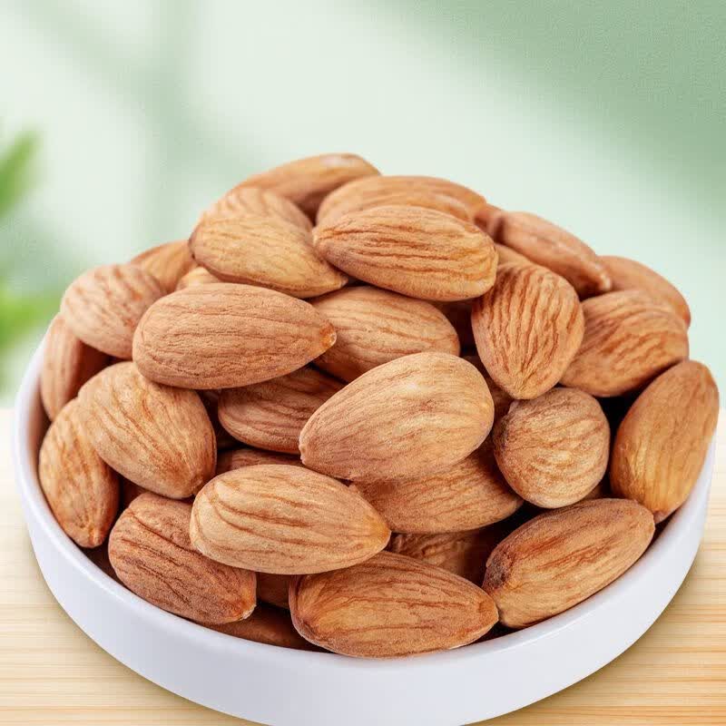 风鲜仓巴旦木仁批发5斤整箱袋装盐焗杏仁肉片原味烘焙专用无壳散装