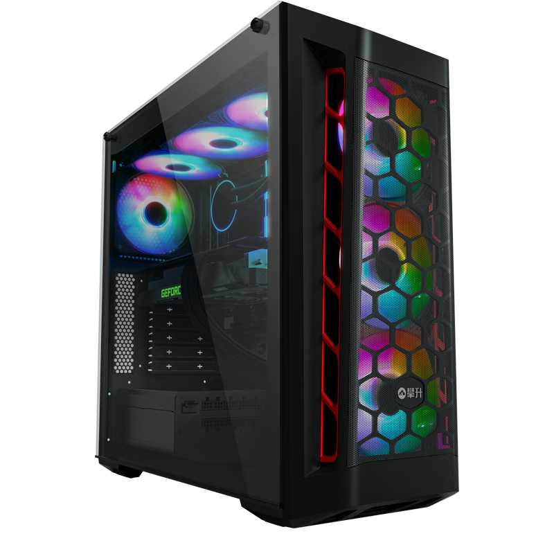 攀升＆华硕 战神RS台式电脑游戏台式机电脑主机全套（14代酷睿i5K RTX5060ti 16GD5 1T）国家补贴20%
