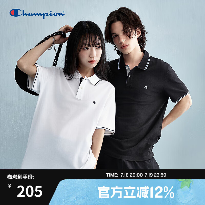 Champion�ھ�������2025�����¿�ײɫpolo������װ��������У԰�� ��ɫ L