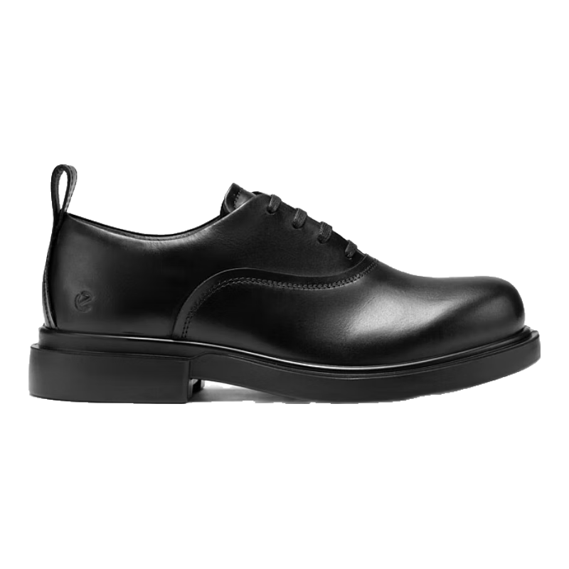 爱步（ECCO）德比鞋 2025年秋季新款商务皮鞋男鞋增高婚鞋 都市首尔522364 黑色52236401001 40
