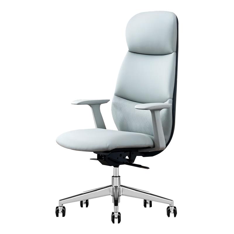 品儀老板椅真皮辦公椅可躺電腦椅家用書房大班椅人體工學(xué)座椅電競(jìng)椅子 米色 西皮