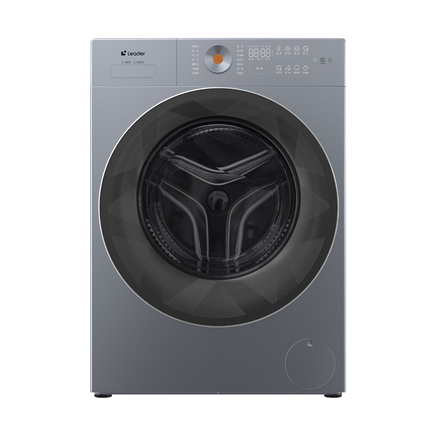 统帅（Leader）海尔出品 云朵滚筒洗衣机 全自动洗烘一体 10公斤超薄精华洗 京东自营国家补贴XQGL100-HLD659SU1