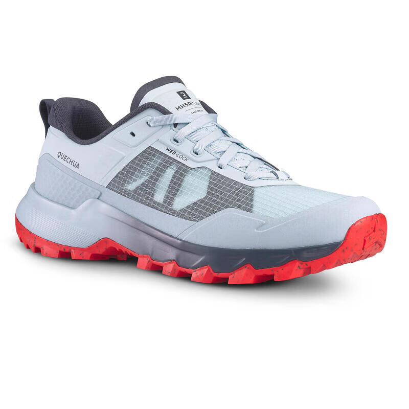 迪卡侬（DECATHLON）MH500轻量化登山鞋男户外运动春夏徒步鞋女ODS 迷雾灰 男 39
