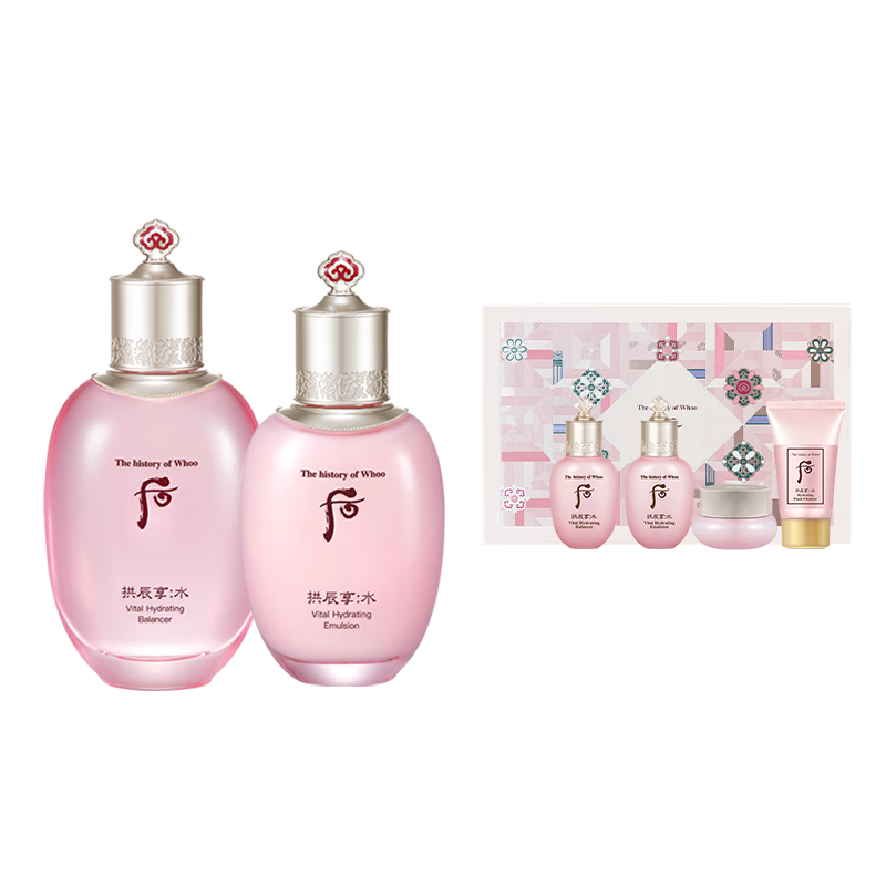 ���ڲ�����Whoo/�� ������ˮ�� ������װ ˮ150ml+20ml+��110ml+20ml+����40ml+��˪4ml 198Ԫ