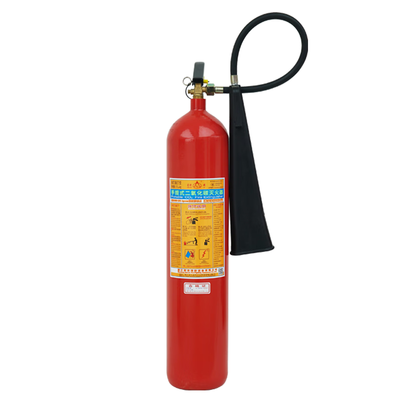 星浙安25年新國標合金鋼二氧化碳滅火器7公斤手提氣體滅火新日期MT/BE7