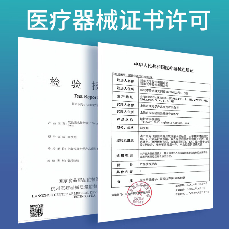 Merry dolly近视透明片隐形眼镜月抛2片6片渐进多焦点水润舒适薄款轻度老花 月抛2片(新日期保质期4年以上现货) 550度
