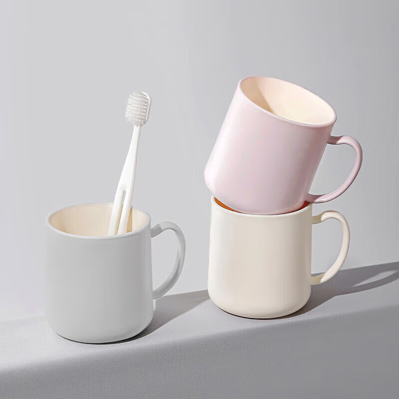 Imakara情侣高颜值一家三口四口刷牙杯漱口杯牙缸洗漱牙刷杯杯子牙杯 仅售9.9元