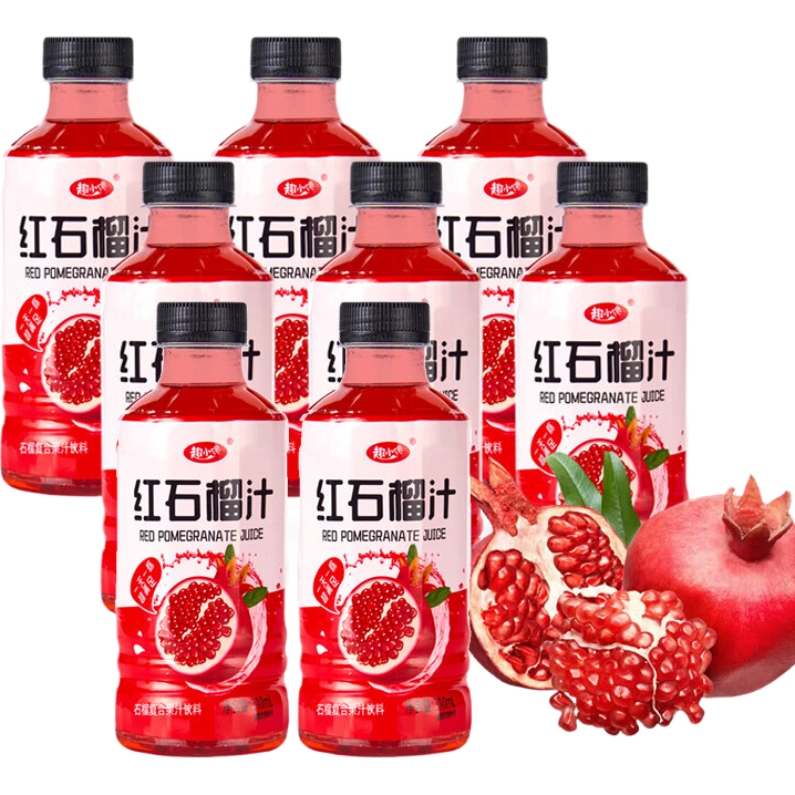 趣小谗 石榴味果汁饮料 310mL*8瓶 8.93元