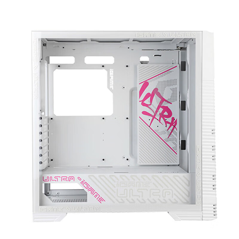 鑫谷（segotep）七彩虹iGame C25A Ultra W海景房ATX背插主板游戏台式机电脑机箱-HT37 iGame C25A Ultra W (新品)白