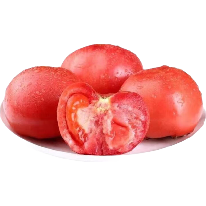 山东新鲜沙瓤大番茄西红柿减肥早餐即食新鲜蔬菜生鲜单果＞100g 试吃装 1斤