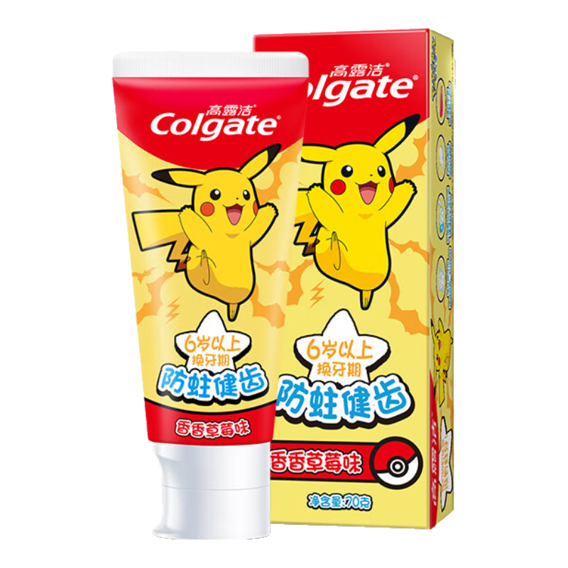 ��¶�ࣨColgate����¶���ͯ����70g/40g �����ǻ����� ������������ֱ��ʽ ��6-12�꣩�����ݮζ 70g 1֧