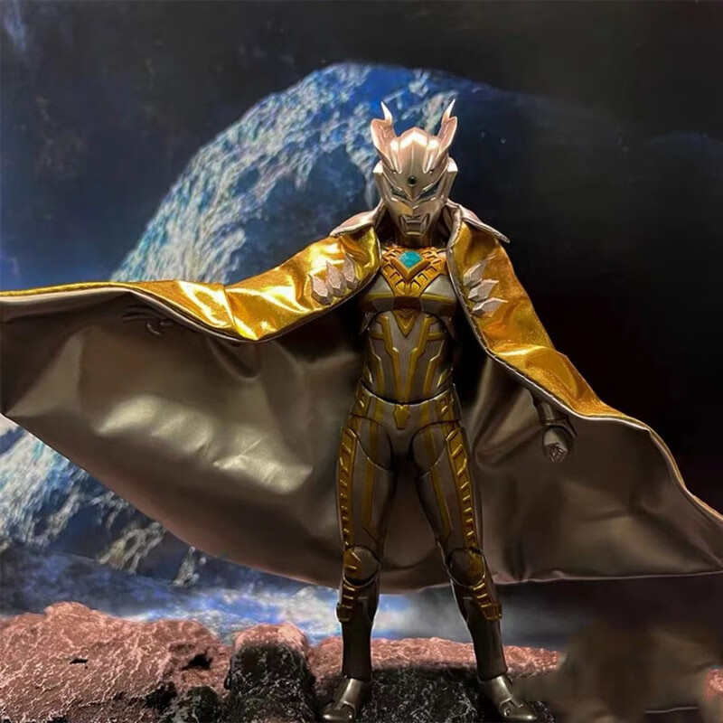 昱钧shf奥特曼手办终极闪耀赛罗披风玩具德凯可动特利迦戴卡卡尔蜜拉