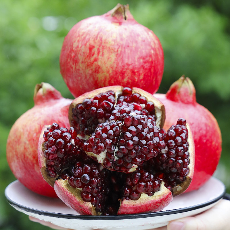 攸竹 四川会理突尼斯软籽石榴新鲜甜石榴应季攀枝花石榴中秋水果礼盒