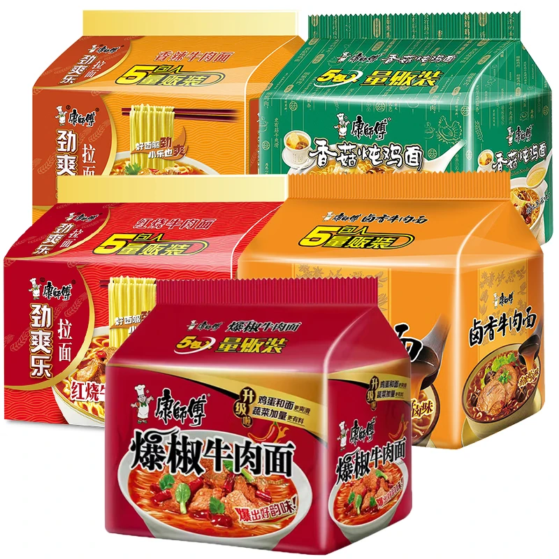 ��ʦ�� ����ţ����106g*5��װ ��ʳ���� ��ʳҹ�����ʳƷ  
����ţ����82g*5�� ͬ�����װ 6.9Ԫ(����ȯ)