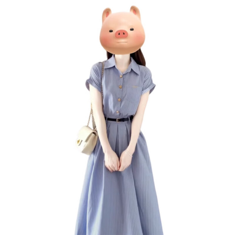 FOURDATRY��ϵѧԺ����ɫ��������ȹ�ļ��������ʳ�ȹ ͼƬɫ S 165 77.23Ԫ