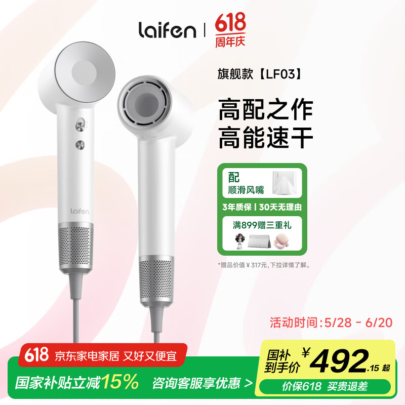 LEIFIN/��� LF03 ���¸����ӵ紵�� 1600W 2�ڸ����� ���