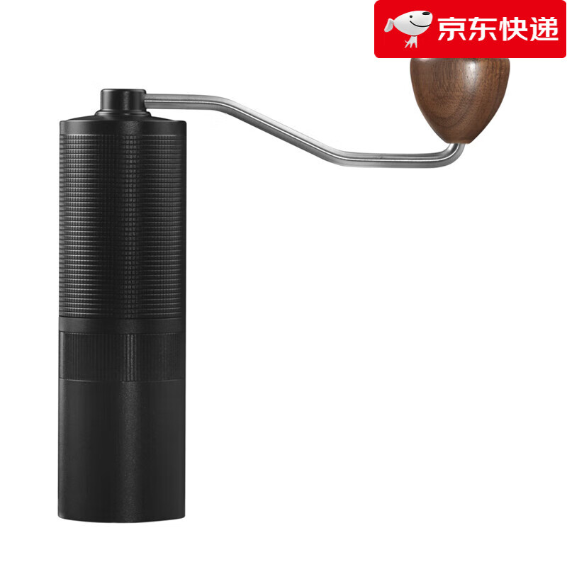 摩佳（MOJAE）【新品】手搖咖啡磨豆機不銹鋼芯家用手磨咖啡機手沖意式研磨機 曜巖黑