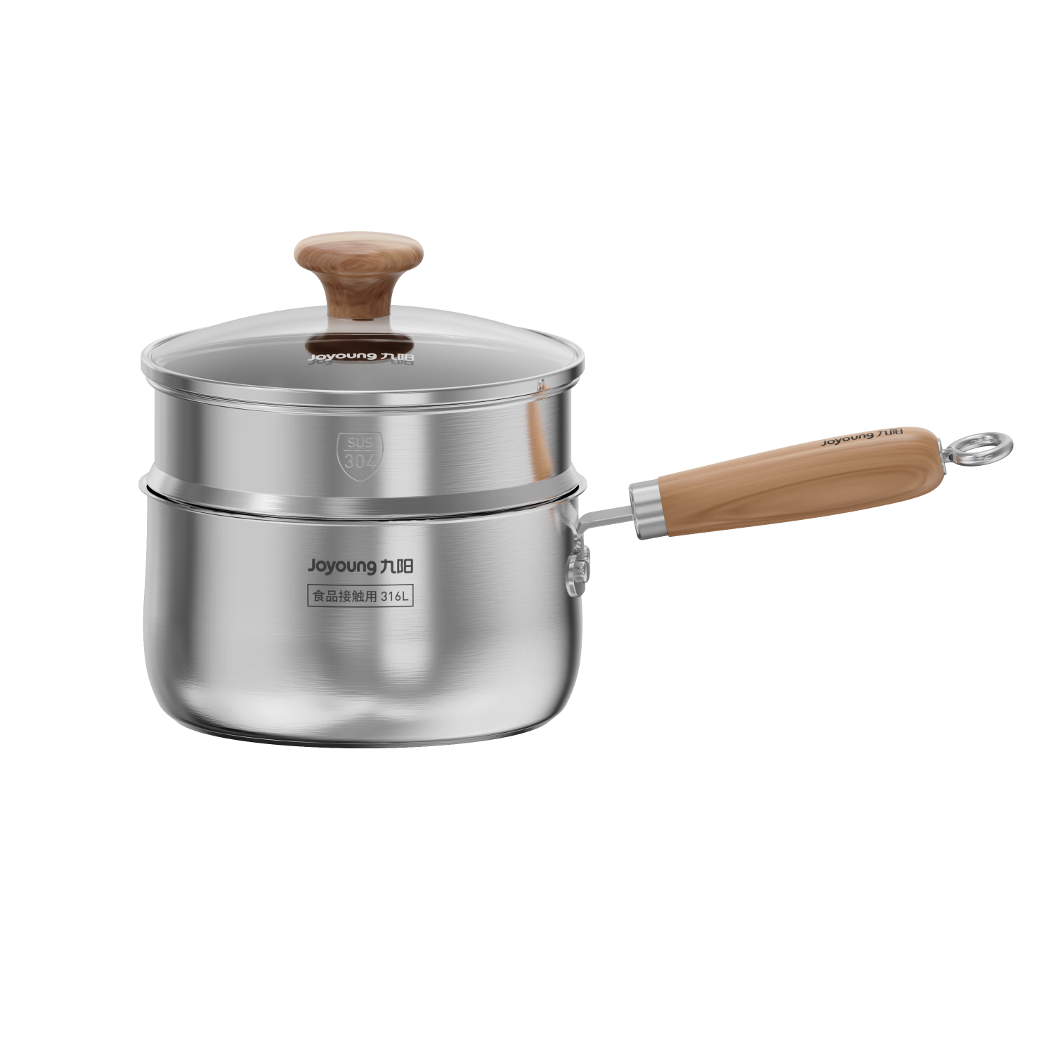 ������Joyoung���̹�316L��Ӥ����ʳ��18cm 0Ϳ�������̹������� 106.03Ԫ(������)