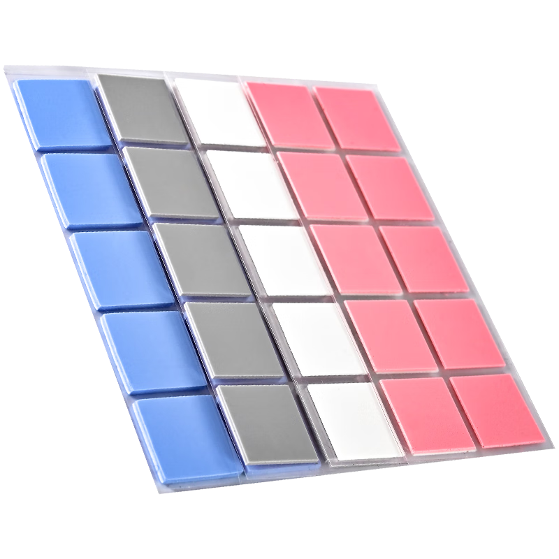 NVVM.2固態(tài)硬盤散熱片NVME散熱片NGFF散熱馬甲筆記本SSD散熱器導(dǎo)熱硅脂墊 硅脂片組合導(dǎo)熱系數(shù)8.0W(共100片)