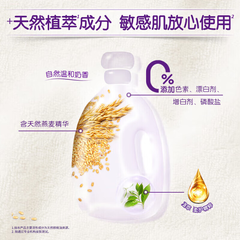 金纺衣物护理剂柔顺剂加倍柔软抗静电蓬松护衣家用瓶袋组合 【到手11.16斤】纯净温和1kg*3瓶+薰衣草860g*3袋
