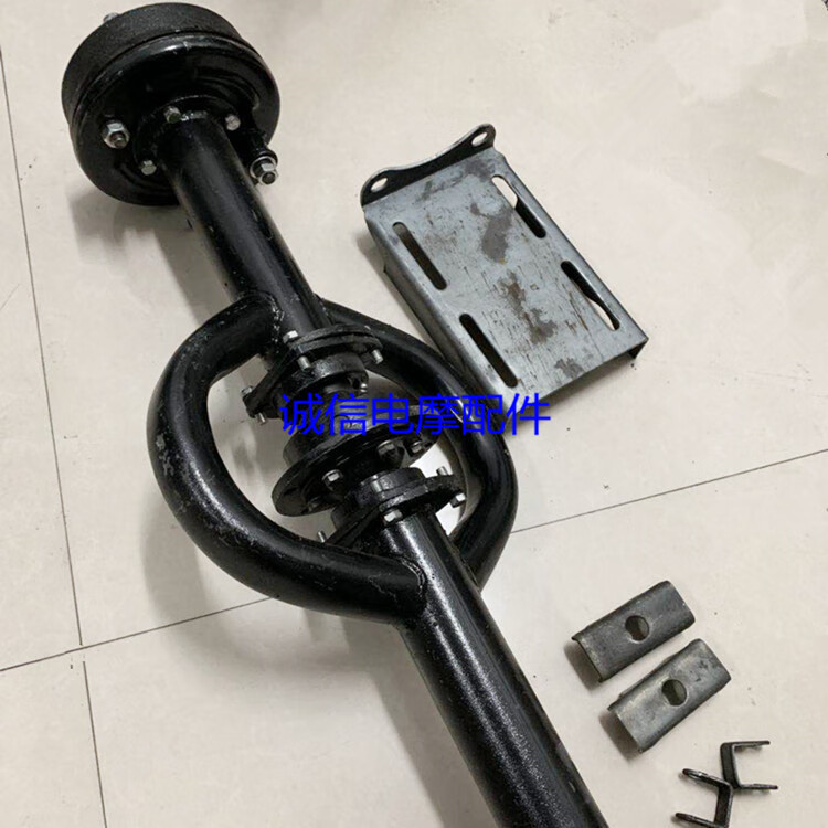 三轮车配件链条传动式三轮车后桥总成水电动车三轮车链条式后桥 75