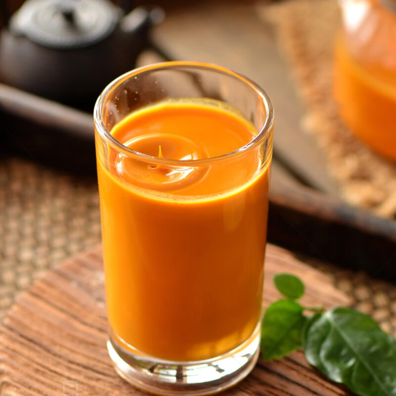 奇果出疆新疆沙棘原浆纯100%现榨饮品野生特级长辈养生茶饮料营养特级礼盒 沙棘原浆 500ml*5袋