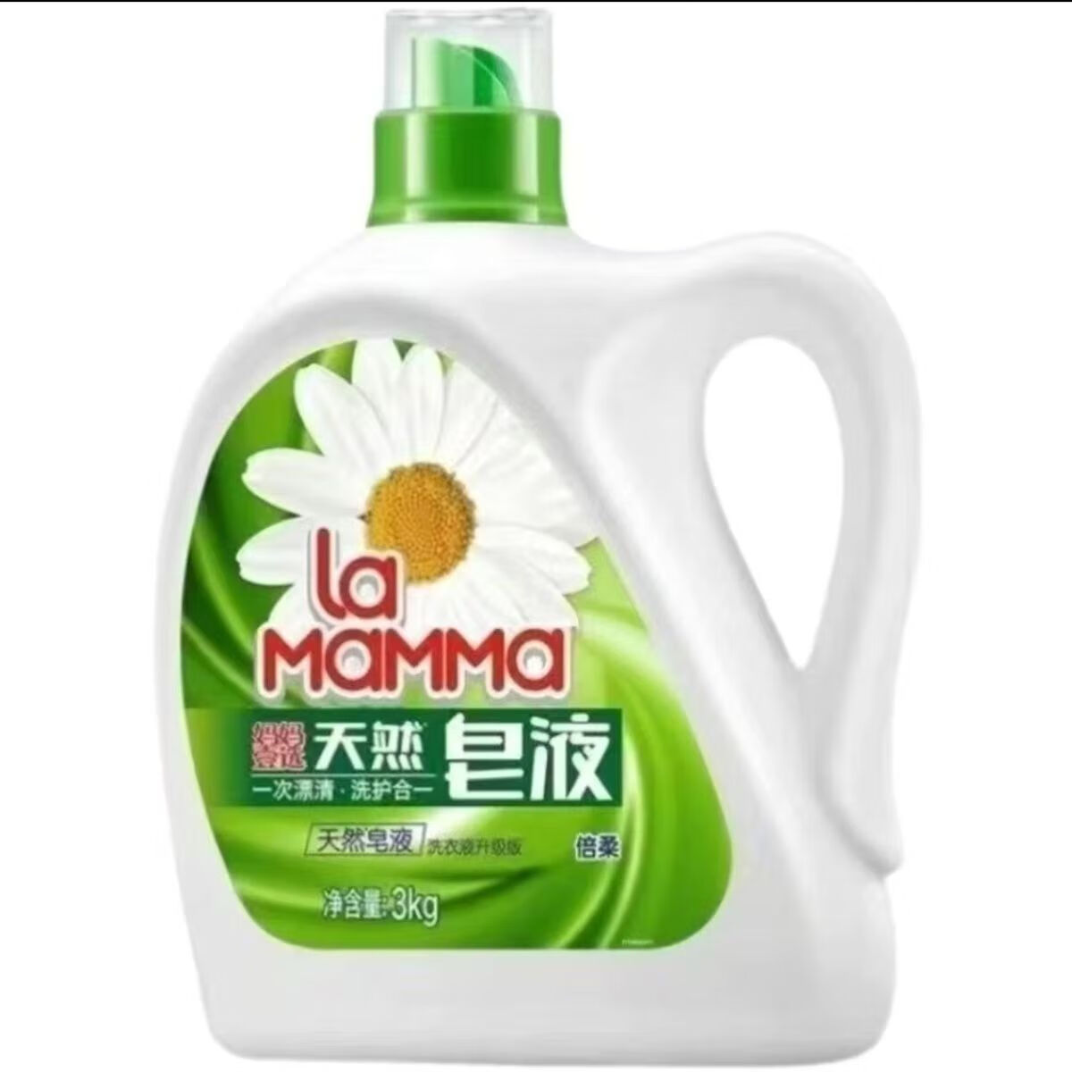 妈妈壹选洗衣液3kg倍柔低泡易漂洗天然皂液温和洁净不伤手持久留香 3kg一瓶（倍柔清香）