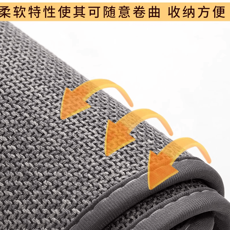 DEATKN亚麻编织浴室地垫防滑吸水脚垫卫生间门口垫子家用速干门垫 燕麦-BATHROOM-超群 40×60cm
