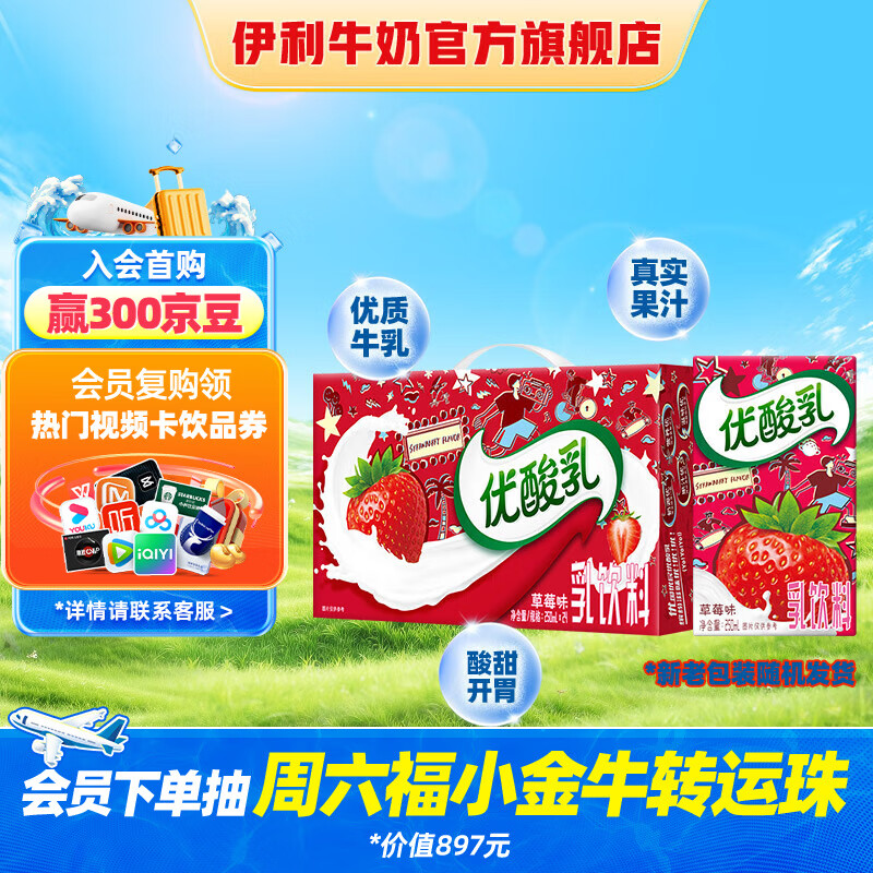 YILI/���� ������ ������ 250ml ��ݮ *24��