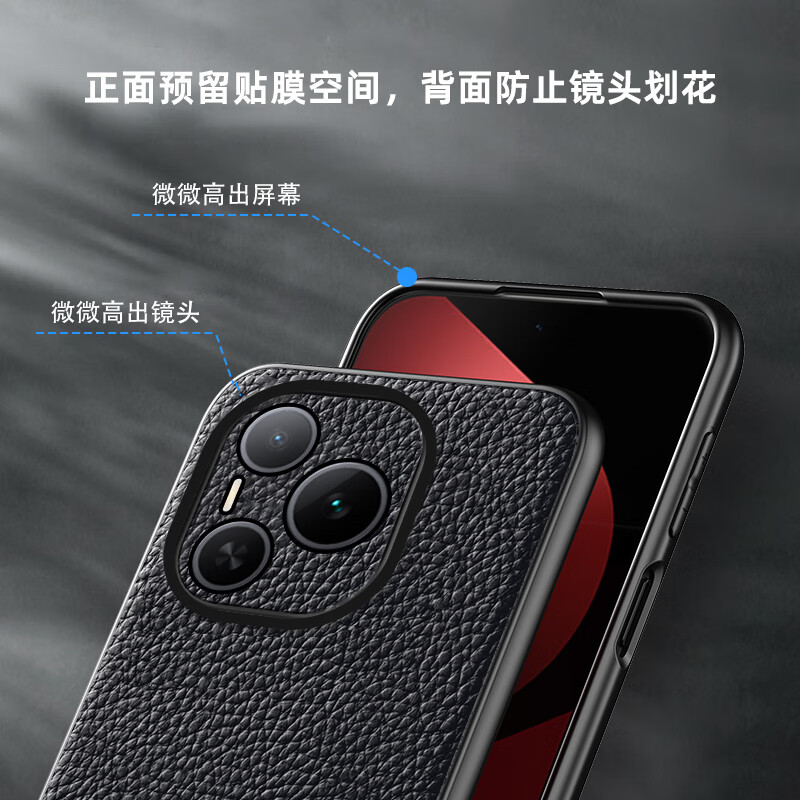 宋兵甲(ZOBIG)荣耀Power手机壳 真皮 防摔 头层牛皮 抗指纹 抗手汗 复古男士 轻奢 磨砂 宝石蓝【头层真牛皮】 荣耀power