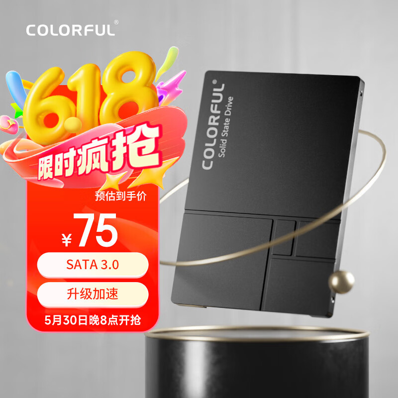 COLORFUL/�߲ʺ� SL500 SATA3��̬Ӳ�� 440MB/S 128G