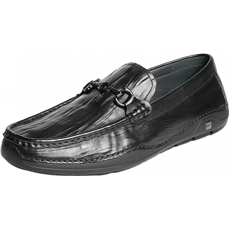 ����һ�ŵŶ���Ь��2025�¿����̳�ͬ��ţƤ�������ָ�Ь8TX01CM5 ��ɫ 42