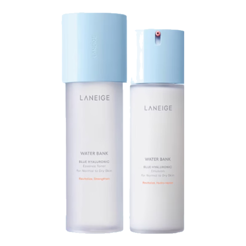 兰芝新水酷润肤乳120ml+细肤露160ml（特润）套装 【临期清仓】