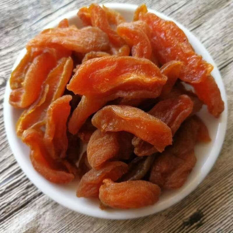 無核金杏干無糖無添加天然紅杏土耳其吊干杏果脯干官方旗艦店樹上 袋裝 紅杏干500g*1袋