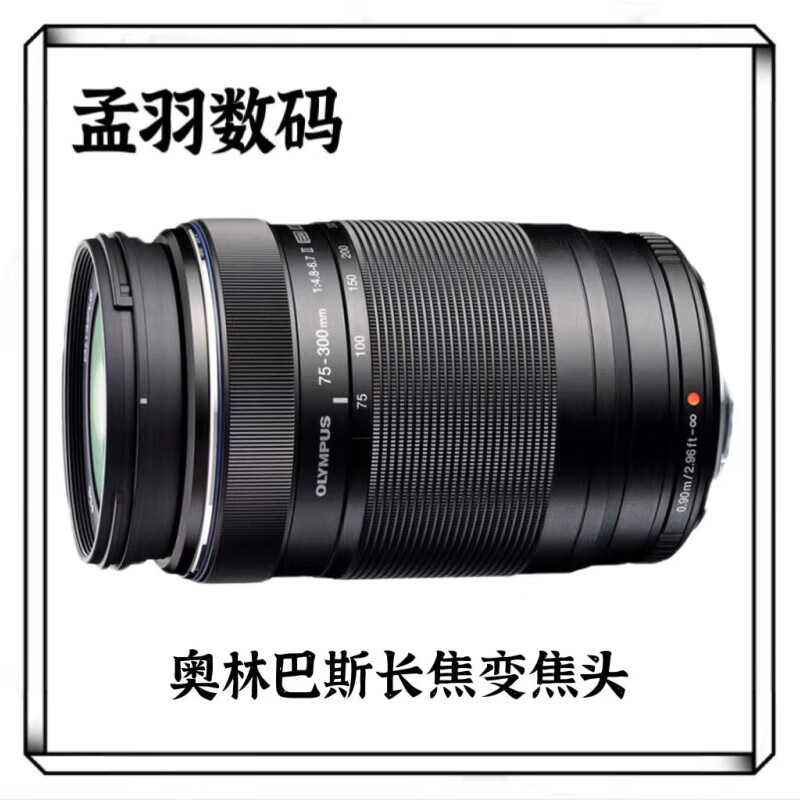 奥林巴斯75-300二代长焦 40-150 微单远摄镜头 14-140打鸟摄月 奥林巴斯40-150二代