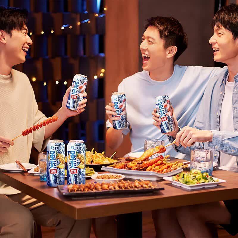 锐澳（RIO）预调鸡尾酒 果酒 微醺强爽系列330*12罐