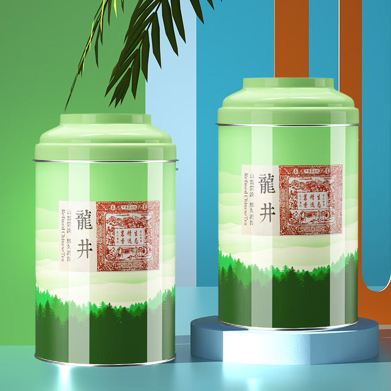 香彻（XIANGCHE）2025年新茶 龙井茶豆香型绿茶 品质单罐100g