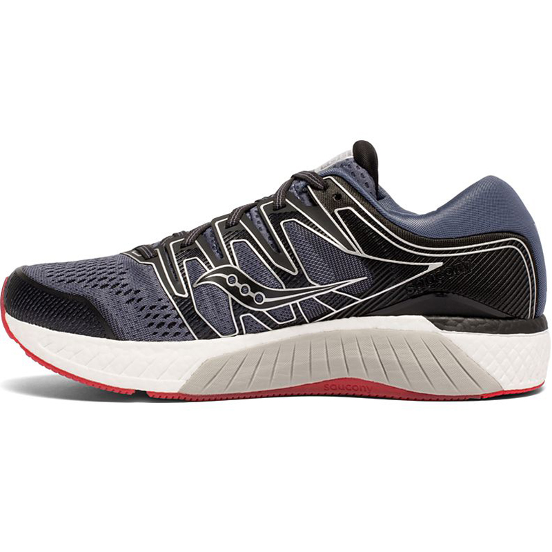 索康尼(saucony)hurricane iso 5  飓风5男缓震透气网眼跑鞋马拉松路