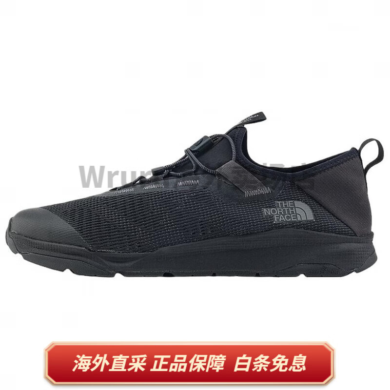 北面Canyon舒適防滑耐磨低幫戶外功能鞋輕便透氣速干溯溪鞋 男款 黑色 黑色 40.5