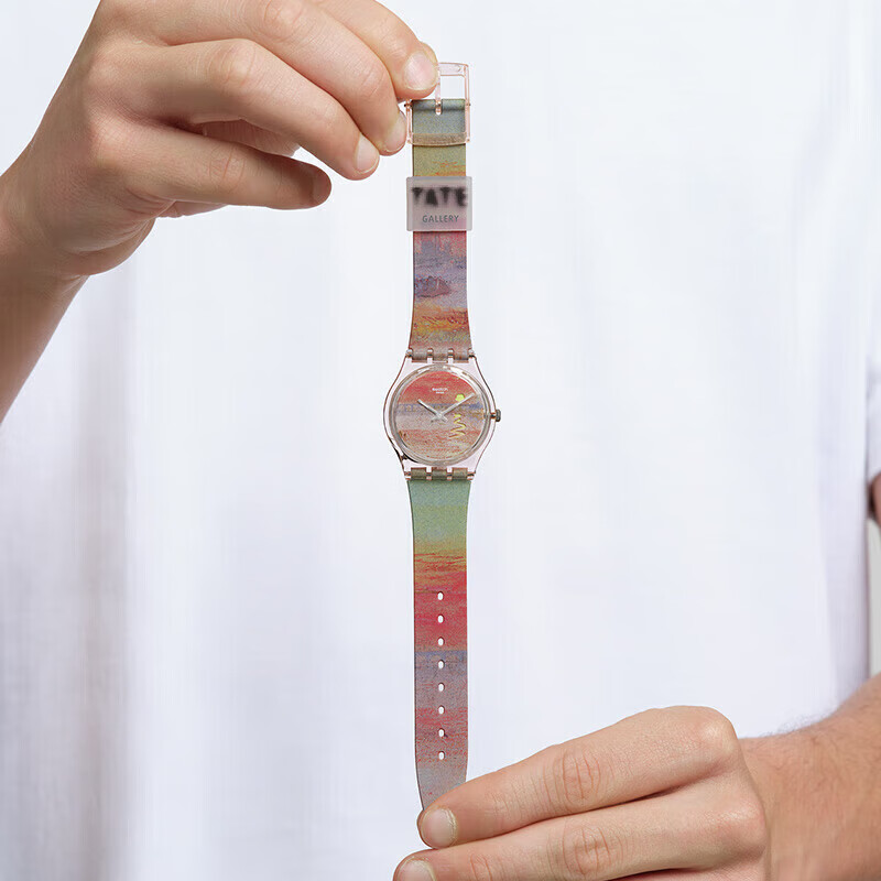 斯沃琪(Swatch)瑞士手表 猩红的夕阳 变色生日礼物男女时尚石英手表 【精美礼袋】猩红的夕阳 SO28Z700