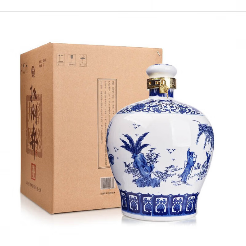 扳倒井白酒 60度井窖原浆纯粮食酿造浓香型 大容量坛装送礼自饮收藏白酒 60度 5L 1坛 （搭配原箱）