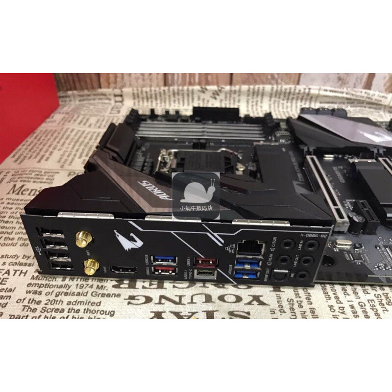 技嘉Z390 AORUS PRO/WIF I电竞AORUS 台式电脑游戏主板 白色