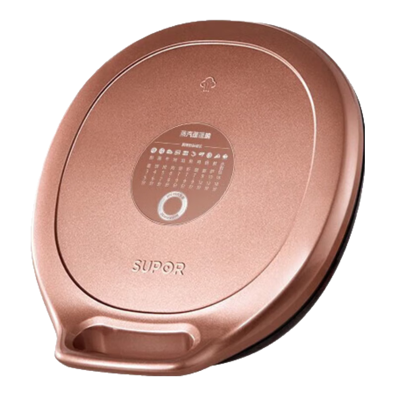 苏泊尔（SUPOR）家用双面加热电饼铛 煎烤机上下盘单独加热不沾加大加深烤盘早餐机 30CM直径大烤盘 大火力 独立控温