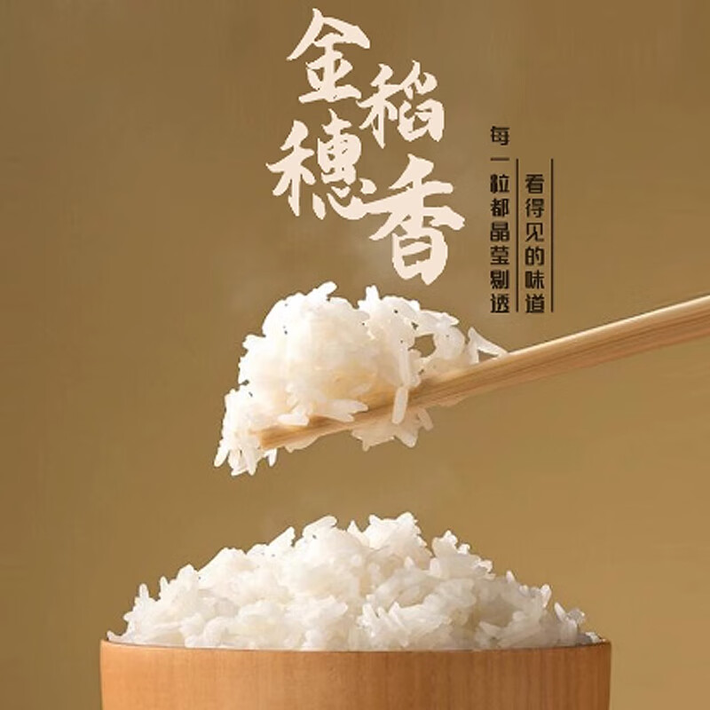 汇知稻正宗东北圆粒香大米煮饭香糯 煮粥浓稠 商超同款家用10斤装 东北圆粒香大米*5kg