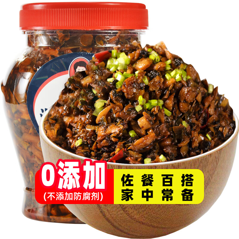 辣小董0防腐湘西外婆菜458g湖南特产下饭菜榨菜香辣酱腌咸菜萝卜干早餐