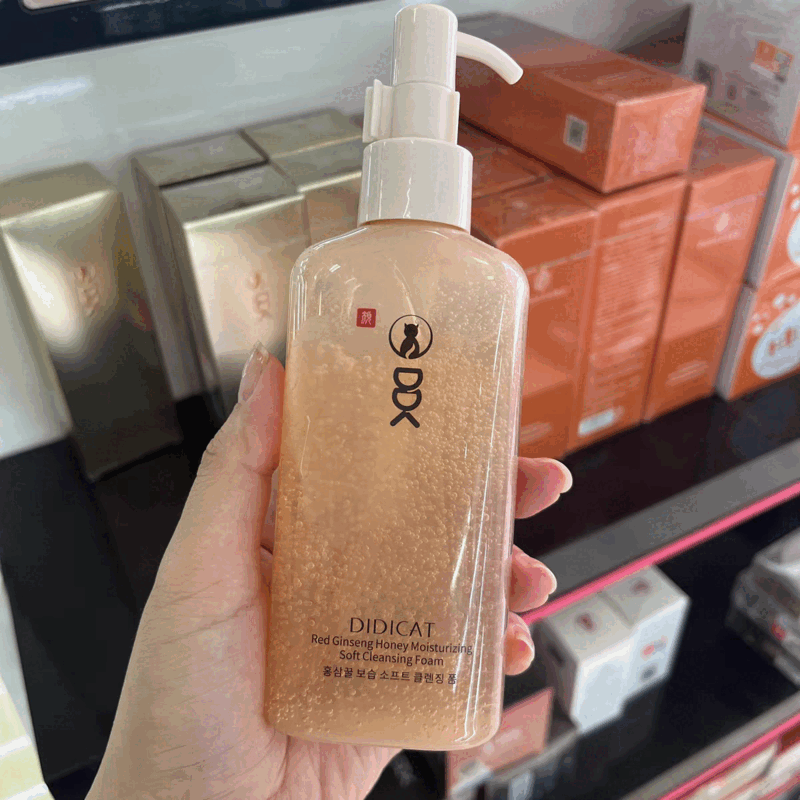 DDK红参洁面泡沫洗面奶深层清洁毛孔控油皮男女洁面乳 2瓶