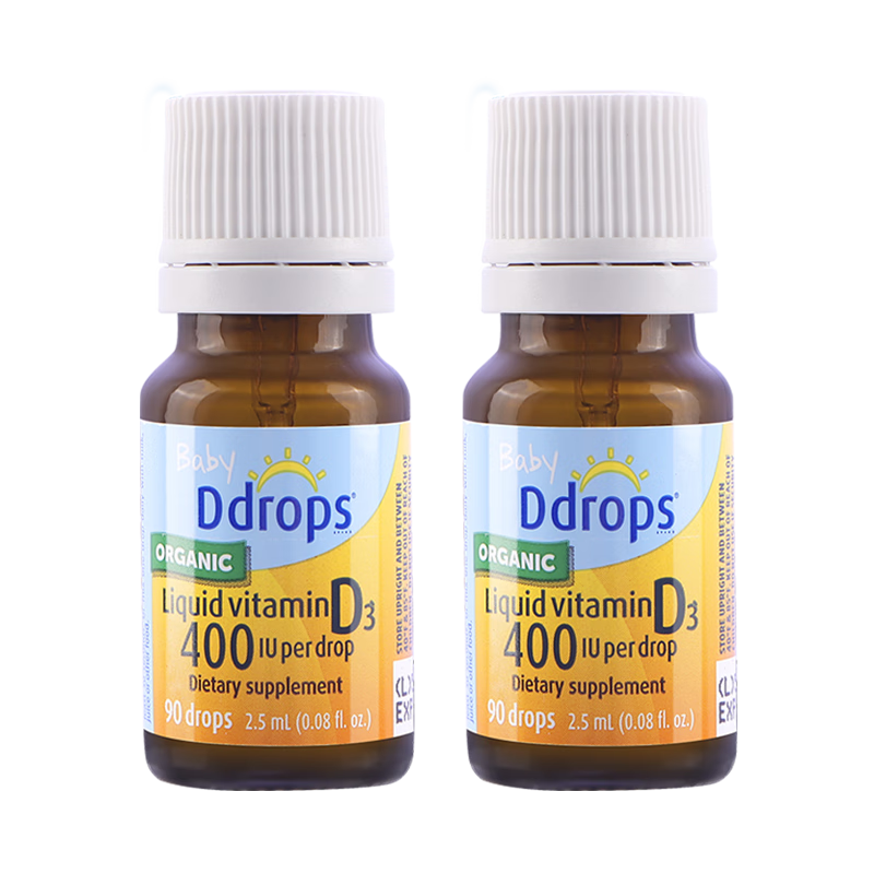 Ddrops ��׿˼ ά����D3�μ� 2.5ml*2ƿ  212.2Ԫ