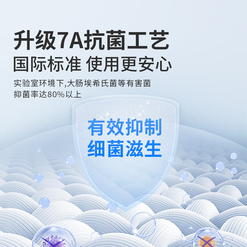 多样屋（TAYOHYA）浴巾女7A抗菌不易掉毛加厚珊瑚绒男士吸水速干大毛巾加大洗澡巾 7A抗菌泡泡绒【米白】 70cm*140cm