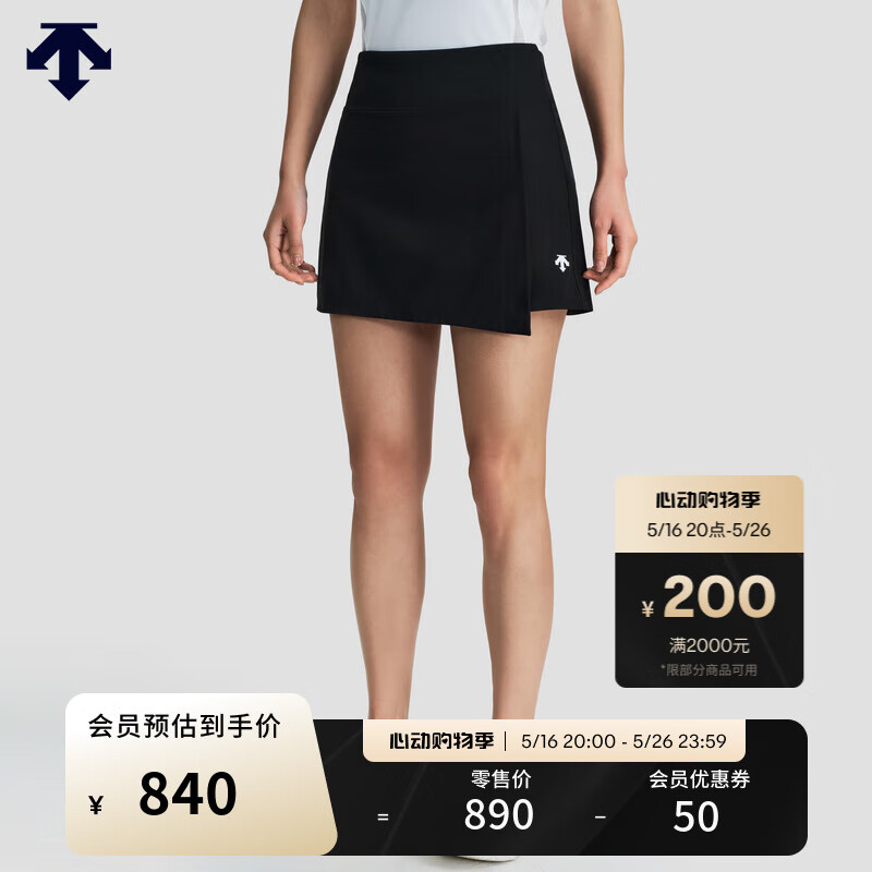 DESCENTE迪桑特WOMEN’S TRAINING系列女士短裙 BK-Tap Shoe M (165/66A)